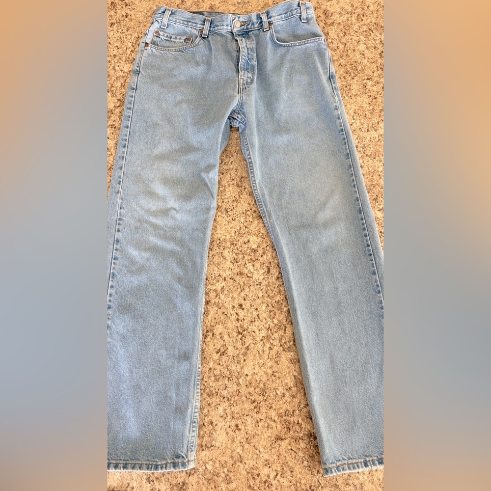 Levi's Men's Light Blue Straight Jeans